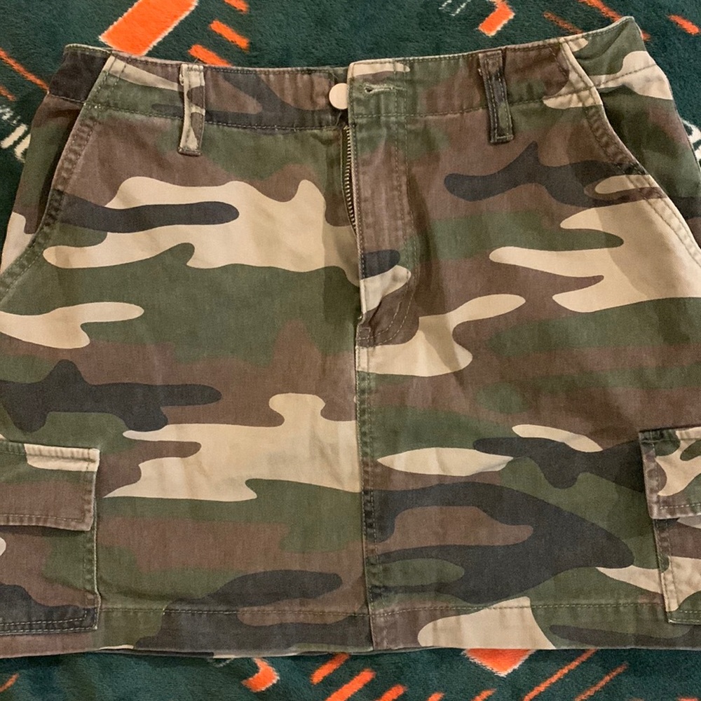 Army fatigue skirt